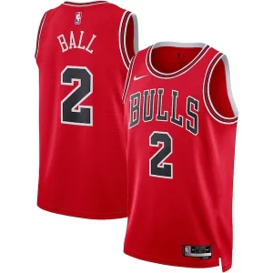 Lonzo Ball Chicago Bulls Nike Unisex Swingman Jersey Icon Edition Red Superbe