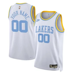 Los Angeles Lakers Superbe Nike Unisex 2022/23 Custom Swingman Jersey Classic Edition White