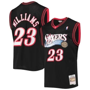 Lou Williams Philadelphia 76ers 2005/06 Hardwood Éclatant Classics Swingman Jersey Black