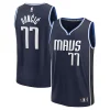 Luka Dončić Dallas Mavericks Men's Fast Break Player Jersey Statement Edition Navy Distingué