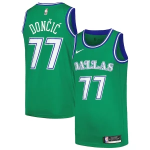 Luka Splendide Dončić Dallas Mavericks Nike Swingman Player Jersey Classic Edition Green