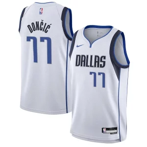 Luka Incontournable Dončić Dallas Mavericks Nike Youth Swingman Jersey Association Edition White