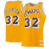 Magic Johnson Los Angeles Lakers 1984/85 Hardwood Classics Splendide Swingman Jersey Gold/Purple