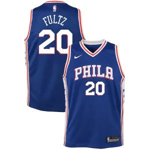 Markelle Fultz Philadelphia 76ers Nike Youth Swingman Jersey Blue Icon Exclusif Edition