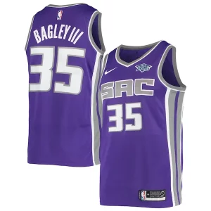 Marvin Bagley III Sacramento Kings Nike Swingman Team Player Jersey Dashing Icon Edition Purple