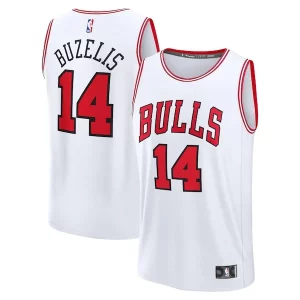 Matas Captivant Buzelis Chicago Bulls Fast Break Replica Player Jersey Association Edition White