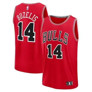 Matas Buzelis Chicago Bulls Fast Break Replica Collectible Player Jersey Icon Edition Red