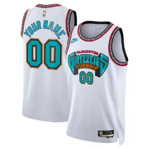 Memphis Gracieux Grizzlies Nike Unisex Adult Swingman Custom Jersey Classic Edition White