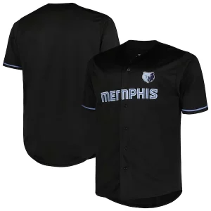 Memphis Grizzlies Confortable Profile Big & Tall Pop Jersey Black