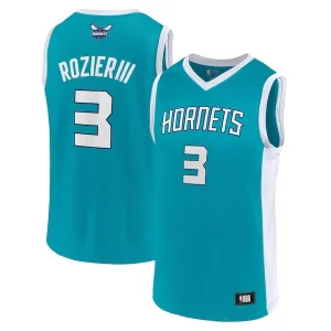 Men's Terry Rozier Teal Charlotte Hornets Player Jersey Dashing