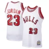 Michael Gracieux Jordan Chicago Bulls 1984/85 Hardwood Classics Rookie Authentic Jersey White/Red