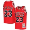 Michael Personalisable Jordan Chicago Bulls Youth Hardwood Classics 1997/98 Authentic Jersey Red