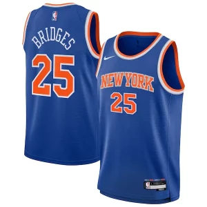 Mikal Bridges Exceptionnel New York Knicks Nike Youth Swingman Jersey Icon Edition Blue