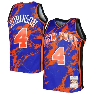 Nate Tendance Robinson New York Knicks 2005/06 Hardwood Classics Marble Swingman Jersey Blue