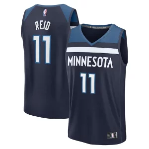 Naz Reid Minnesota Timberwolves Fast Break Replica Personalisable Player Jersey Icon Edition Navy