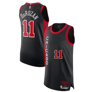 Nike DeMar Dashing DeRozan Chicago Bulls Authentic Jersey City Edition Black