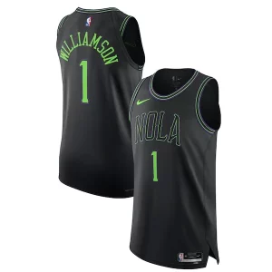 Nike Zion Williamson New Orleans Pelicans Superbe Authentic Jersey City Edition Black