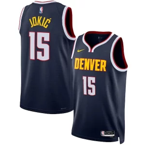 Nikola Jokic Denver Nuggets Nike Unisex Swingman Jersey Icon Edition Navy Exclusif