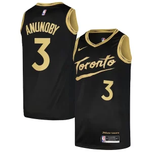 OG Anunoby Toronto Raptors Nike Swingman Player Jersey City Edition Dashing Black