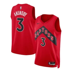 OG Refiné Anunoby Toronto Raptors Nike Unisex Swingman Jersey Icon Edition Red