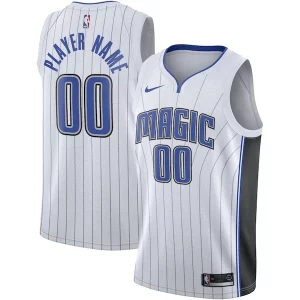 Orlando Magic Nike 2020/21 Swingman Custom Jersey Association Edition Authentique White