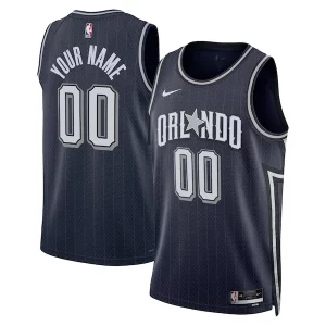 Orlando Magic Nike Unisex 2023/24 Custom Swingman Jersey Unique Navy City Edition
