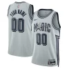 Orlando Magic Nike Unisex 2024/25 Custom Swingman Jersey City Edition Silver Gracieux