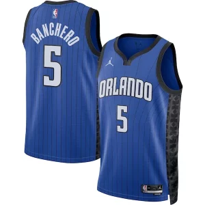 Paolo Banchero Orlando Magic Jordan Brand Unisex Swingman Jersey Statement Moderne Edition Blue