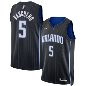 Paolo Banchero Orlando Magic Nike Unisex 2022 NBA Draft First Round Pick Swingman Jersey Icon Edition Black Gracieux