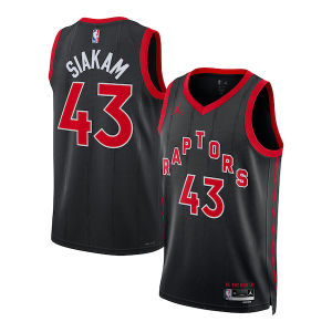 Pascal Siakam Toronto Raptors Jordan Brand Unisex Swingman Jersey Statement Magnifique Edition Black