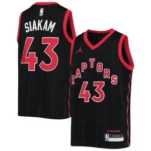 Pascal Siakam Incontournable Toronto Raptors Jordan Brand Youth 2020/21 Swingman Jersey Statement Edition Black
