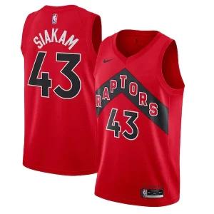 Pascal Siakam Toronto Raptors Nike 2020/21 Icon Collectible Swingman Jersey Red