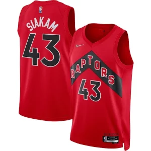 Pascal Siakam Toronto Raptors Nike 2021/22 Diamond Swingman Jersey Icon Edition Charming Red