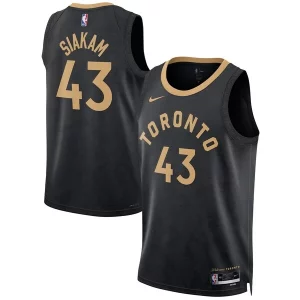 Pascal Siakam Toronto Raptors Nike Unisex 2022/23 Swingman Jersey City Edition Black Splendide