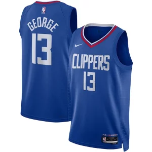 Paul George LA Clippers Nike Unisex Incontournable Swingman Jersey Icon Edition Royal