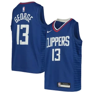 Paul Élégant George LA Clippers Nike Youth Swingman Jersey Icon Edition Royal