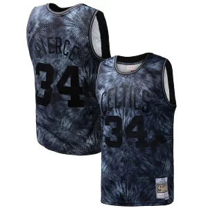 Paul Pierce Boston Celtics Hardwood Classics 2007/08 Exceptionnel Tie Dye Swingman Jersey Black