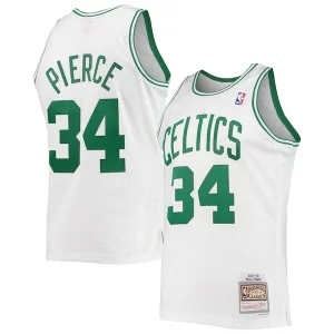 Paul Pierce Boston Celtics Hardwood Classics Tendance Swingman Jersey White/Kelly Green