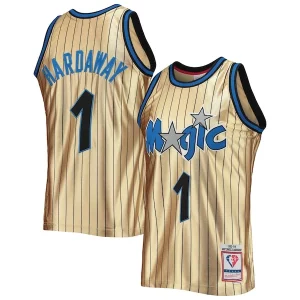 Penny Hardaway Orlando Magic 75th Anniversary 1993/94 Hardwood Classics Exclusif Swingman Jersey Gold