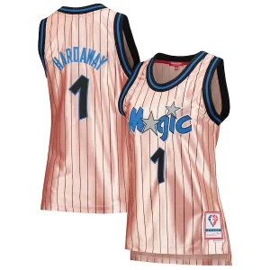 Penny Hardaway Orlando Magic Women's 75th Anniversary Rose Gold Unique 1993 Swingman Jersey Pink