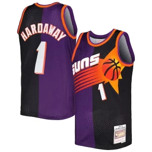 Penny Hardaway Phoenix Suns Hardwood Classics 1999/00 Uniques Split Swingman Jersey Purple/Black