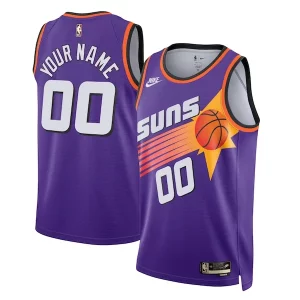 Phoenix Suns Nike Unisex 2022/23 Custom Swingman Jersey Classic Magnifique Edition Purple