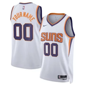 Phoenix Suns Élégant Nike Unisex 2022/23 Swingman Custom Jersey White Association Edition