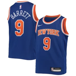 RJ Barrett New York Knicks Nike Youth Exquisite Swingman Jersey Icon Edition Royal