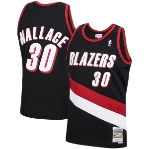 Rasheed Wallace Dashing Portland Trail Blazers 1999/00 Hardwood Classics Swingman Jersey Black