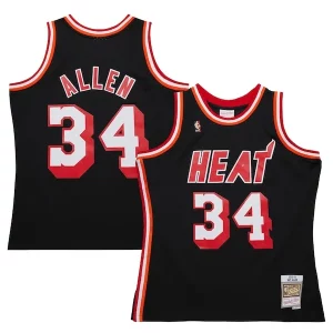 Ray Allen Miami Heat 2013/14 Tendance Hardwood Classics Swingman Jersey Black