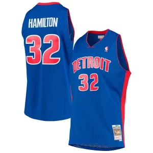 Richard Hamilton Detroit Pistons 2003/04 Hardwood Classics Swingman Jersey Blue Charming