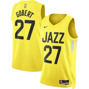 Rudy Gobert Utah Jazz Nike Unisex Swingman Exclusif Jersey Icon Edition Gold