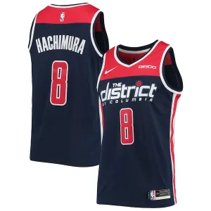 Rui Hachimura Washington Premium Wizards Nike Swingman Player Jersey Icon Edition Navy