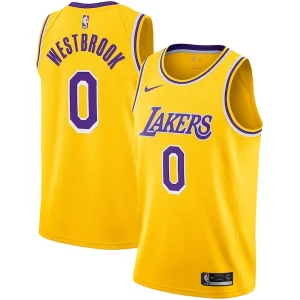 Russell Westbrook Los Angeles Lakers Nike 2020/21 Admirable Swingman Player Jersey Gold Icon Edition